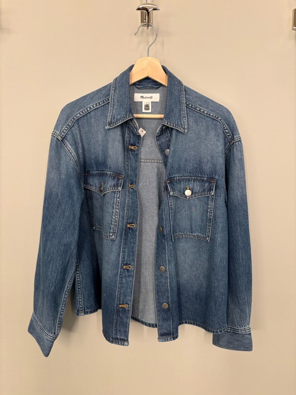 Madewell Denim Shirt Jacket S
